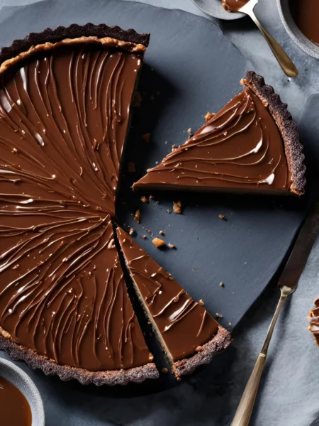 Chocolate-Salted-Caramel-Tart