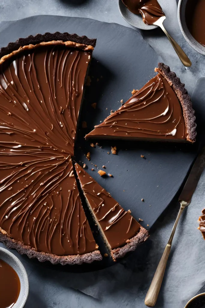 Chocolate-Salted-Caramel-Tart