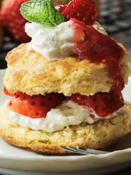 Delicious-Strawberry-Shortcake
