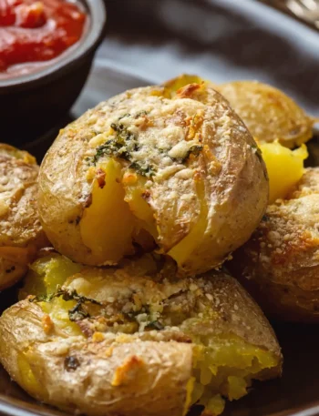 Easy-Crispy-Smashed-Potatoes