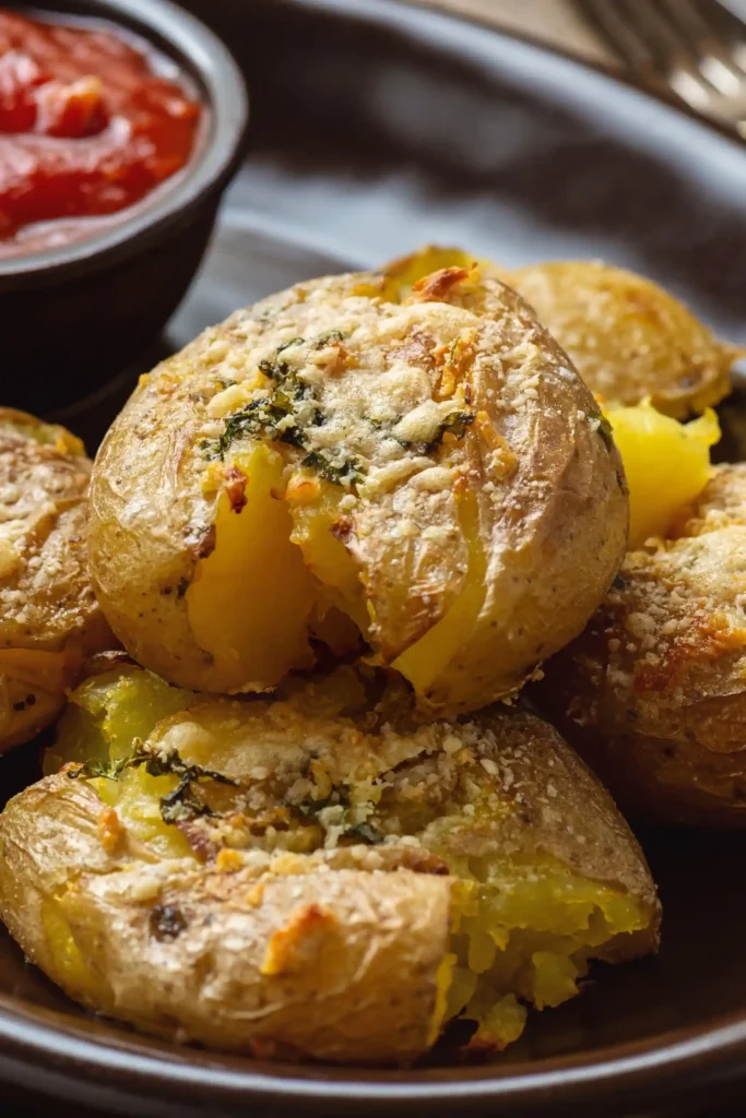 Easy-Crispy-Smashed-Potatoes